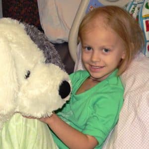 Marnie, pediatric cancer survivor