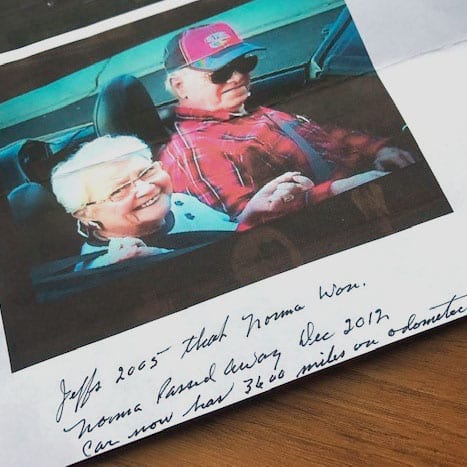 Letter from Ben Callis and his wife, Norma