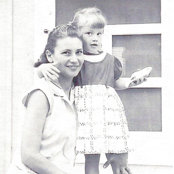 Ben Callis' wife, Norma, with their daughter, Benita